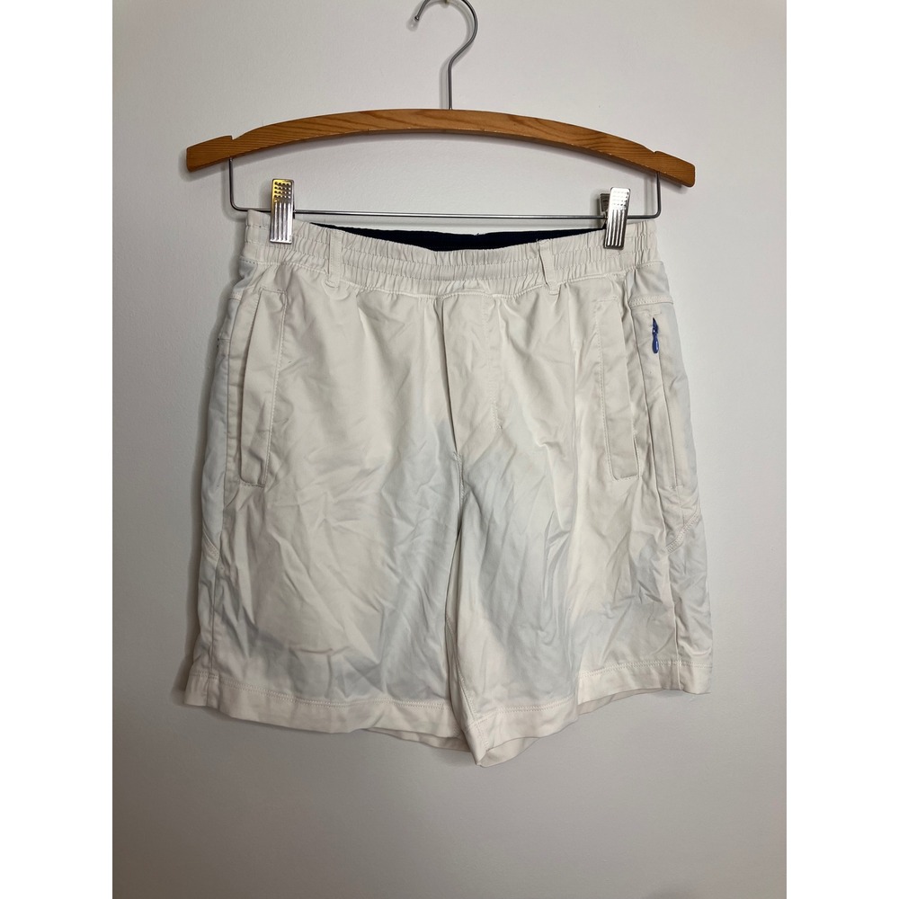 Birddogs Gym Shorts Mens S White Excellent Lined Athletic Golf Classic